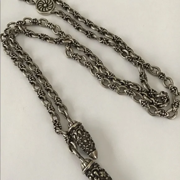 💥💥RESERVED💥💥 Lariat Necklace Primal 93 Grams - Picture 2 of 11